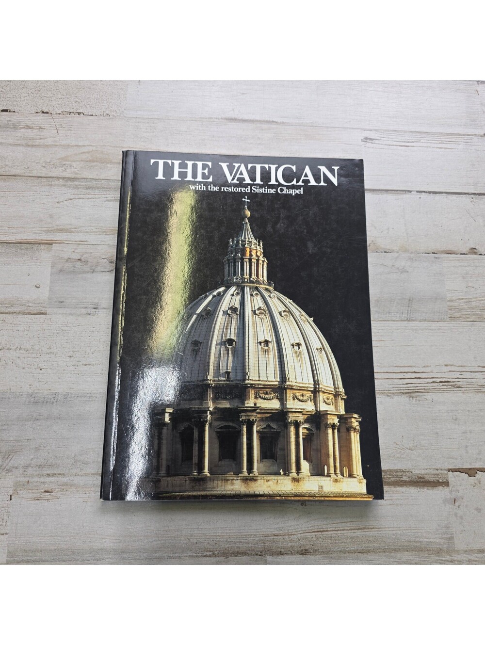 The Vatican with the Restored Sistine Chapel Hardcover Book
